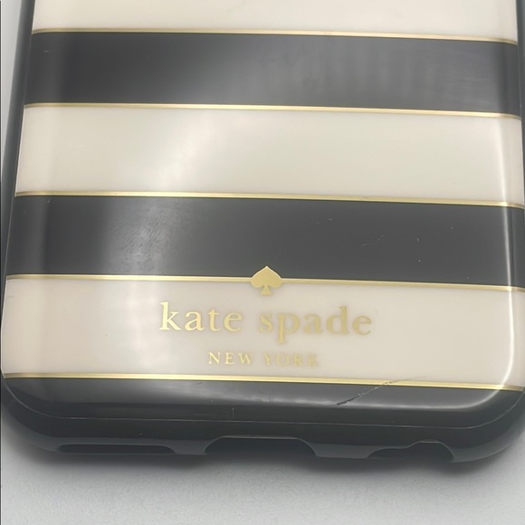 Kate Spade Black and Cream Bag Set with Turquoise Case - Picture 2 of 16